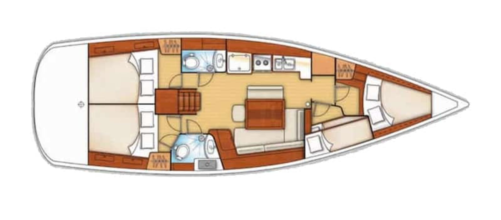 Oceanis-43-Plan-4-cabines